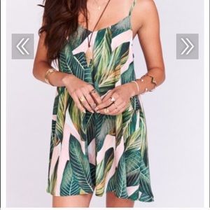 Show Me Your MuMu Circus Dress Peachy Palm
